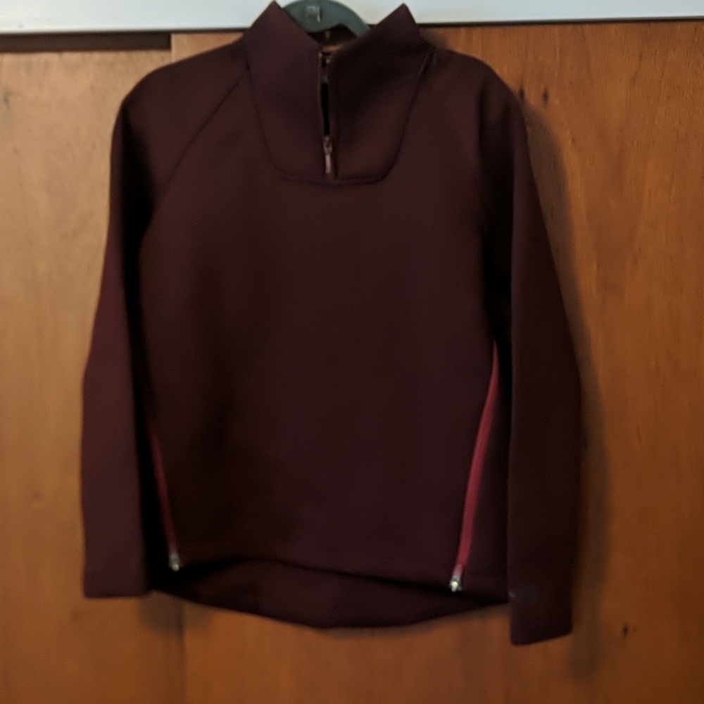 North Face Burgundy Sweatshirt